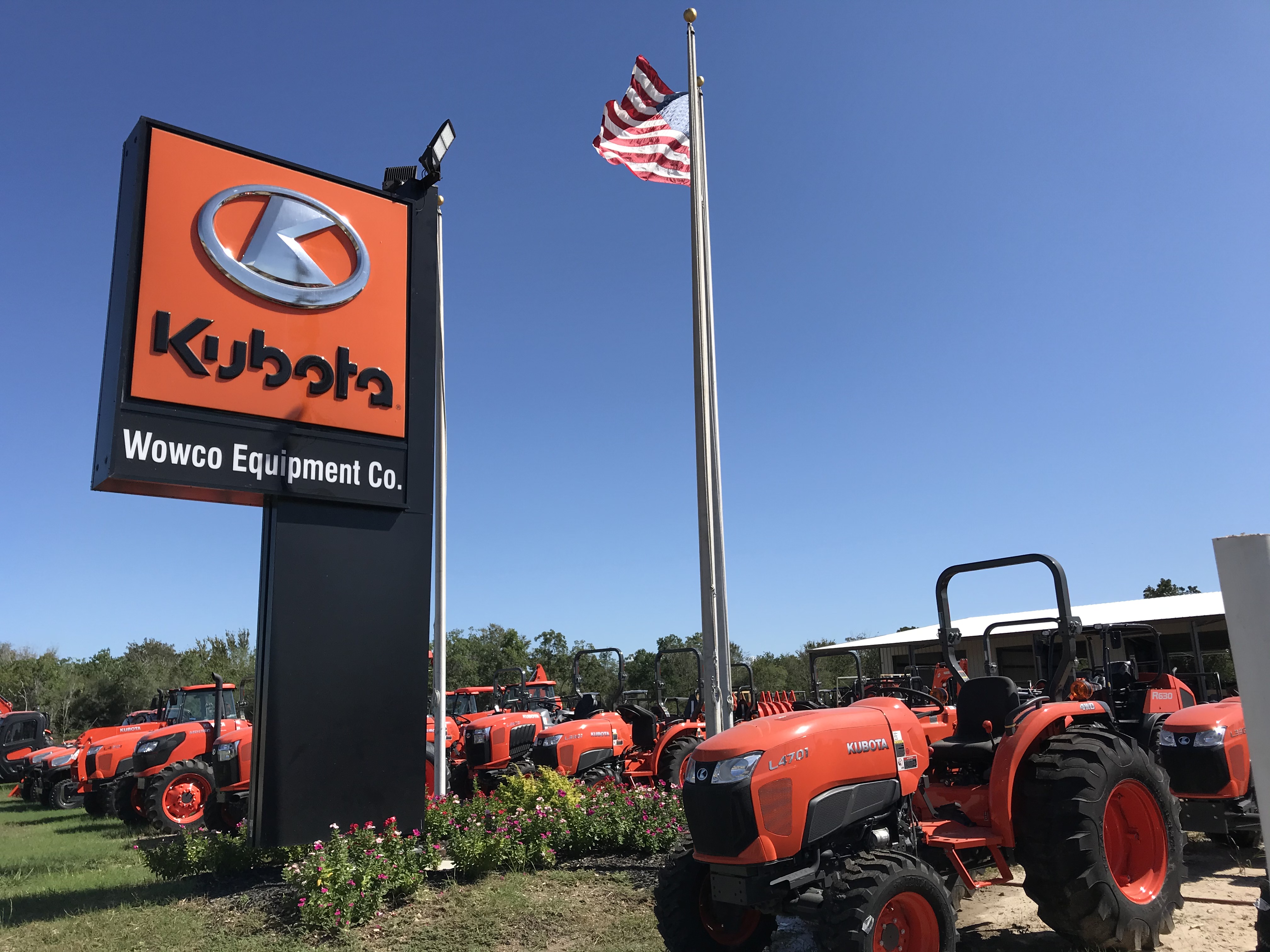 Wowco Equipment Co. Kubota Dealer in Baytown TX